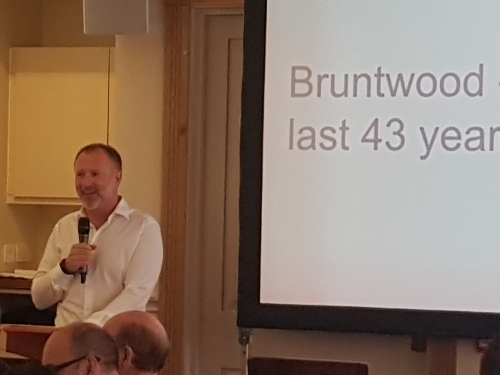 Chris Oglesby speaks at the inaugural Northern Lunch in May